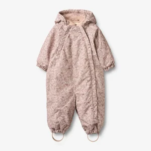 Snowsuit Adi - rose dust flowers